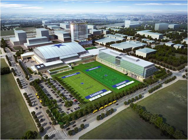 Dallas Cowboys Pactice Facility Public Safety DAS Installation