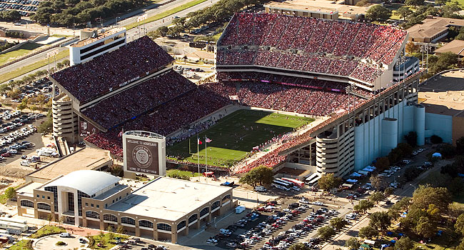 Kyle Field Texas A&M DAS installation project